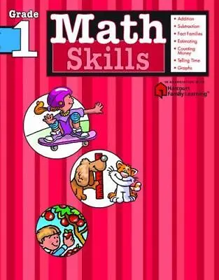 $4 • Buy Math Skills: Grade 1 [Flash Kids Harcourt Family Learning]