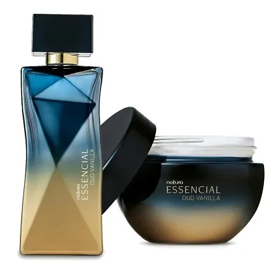 $75 • Buy Natura Perfume + Essential Moisturizer Oud Vanilla Feminine - Natura Launch Kit 