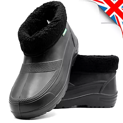 £16.97 • Buy Ladies Thermal Winter Rain Boots Womens Lightweight EVA Half-Wellies / BBL -30C