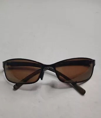 Maui Jim Mj 114-25 Shoreline Glass Bronze Lense Tortoise Frame Sunglasses • $30