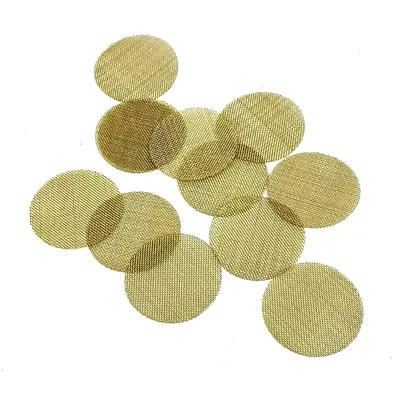 50 Pipe Screens Brass Large Quarter Size 1.0 • $8.95