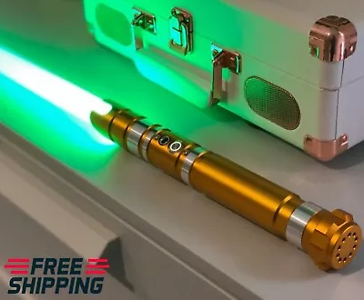 Lightsaber RGB Force FX Heavy Dueling Color Changing Metal Handle Light Saber • $186.56