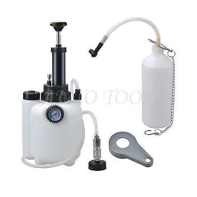 3L Capacity Manual Brake Clutch Bleeder Fluid Tool Power Bleeding Kit • $31.99