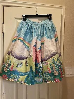 Unique Vintage Hasbro My Little Pony Dream Castle Swing Skirt S • $80