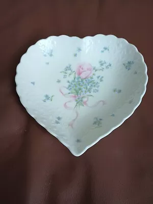 Mikasa Japan Heart Shaped 'Always And Forever' Trinket Dish Perfect Con. No Chip • $1.99