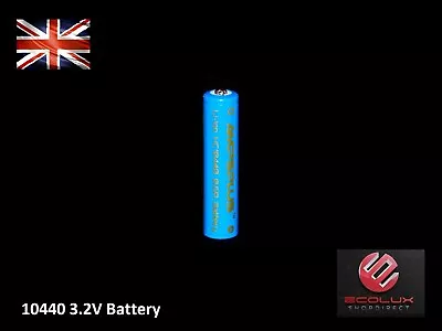 10440 200mAh 3.2V Battery Lithium AAA LiFePO4 Solar Light Rechargeable Batteries • £3.59