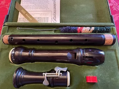 Moeck “Rottenburgh  Tenor Recorder (C) W/ Keys — Model 549a • $500