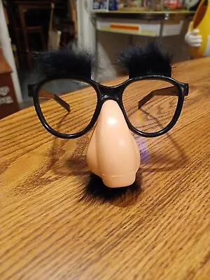 Classic Novelty Disguise Glasses With Nose Eyebrows And Moustache • $4