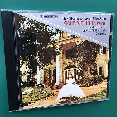 Max Steiner GONE WITH THE WIND Soundtrack CD (Classic Film Scores) Gerhardt RCA • £20