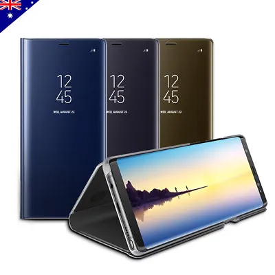 Slim Cover Luxury Flip Case For Samsung S22 S21 S10 5G S9 S8 Note 10 Shockproof • $8.99