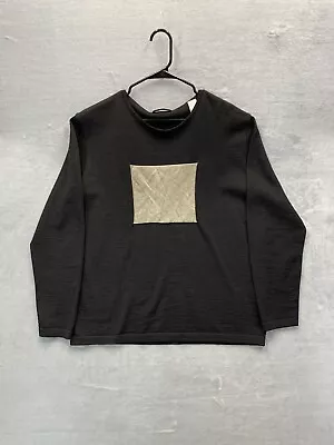 VERSACE CLASSIC V2 Black Gold Round Neck Long Sleeve Shirt *READ* • $29.99