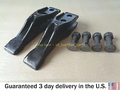 Jcb Backhoe - 2 Pcs. Forged Tooth Point With Nut/bolt. (part No. 531/03205) • $99.90