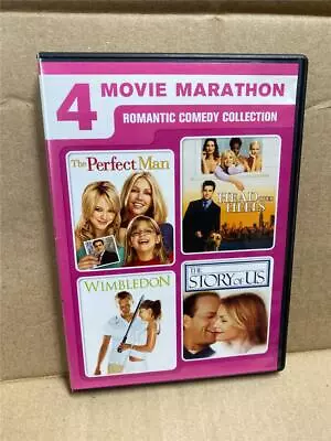 4 Movie Marathon: The Perfect Man/Head Over Heels/Wimbledon/The Story Of Us DVD • $5.55