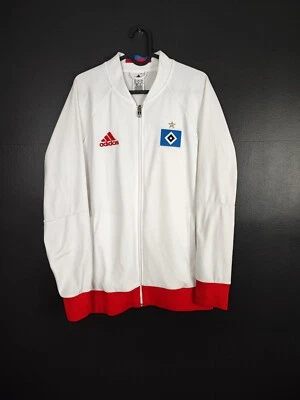 £35.99 • Buy HSV 2016 Hamburg Anthem Football Soccer Jacket Men Trikot Adidas AP1451 Medium