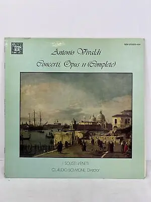 Vivaldi Concerti Opus 11 (Complete) Vinyl Record - Musical Heritage Society • $18.74