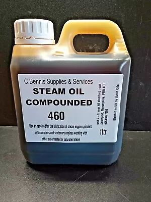 British Steam Cylinder Oil Compounded Medium 460 Grade For Mamod Wilesco • £9.10