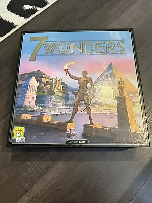 New 7 Wonders Board Game Fun Game! Authentic OEM Colorblind Friendly! • $35