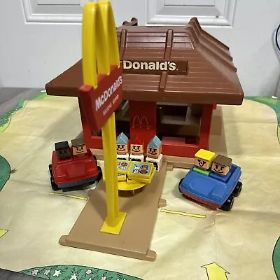 VTG 1974 Playskool Familiar Places McDonald's 99% PlaySet#430 Original Box Poor • $79.99