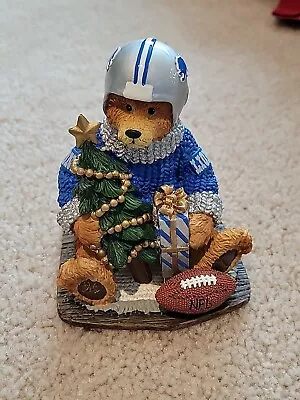 Detroit Lions Football CHRISTMAS Bear  Memory Company NFL • $14.95