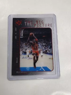 1997-98 Upper Deck UD3 The Big Picture Michael Jordan #45 Acetate HOF Bulls • $14