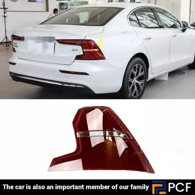 Rear Tail Light Brake Light Lens Cover Replace Outer Right For Volvo S60 2019-23 • $141.76