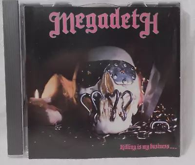 Megadeth Killing Is My Business CD 1985 Combat 1st Press 88561-8015-2 • $29.90