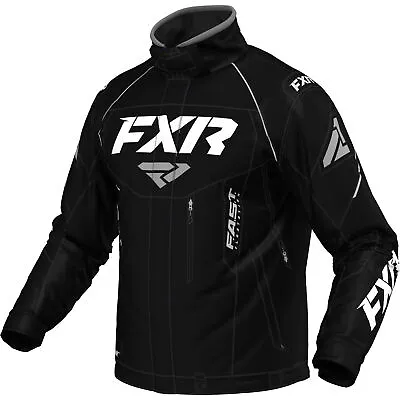 FXR Octane Snowmobile Jacket Insulated HydrX Thermal Flex F.A.S.T. Black • $319.99