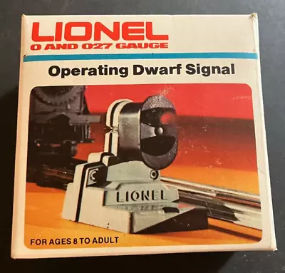 Lionel O-Gauge / O27 #6-2115 Operating Dwarf Signal - NEW / NOS - CLEAN • $9.75