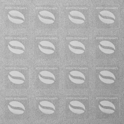 £21.95 • Buy 1000 + 50 Extra! McDonalds Coffee Stickers - HOT DEAL, Valid For 2023, No Expiry