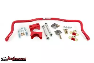 UMI Performance 82-02 Camaro F-Body Rear Drag Sway Bar For Stock Rear End - Red • $449.99
