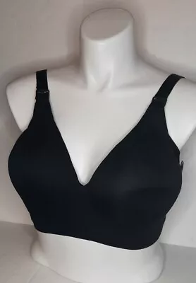 Secret Treasures Maternity Bra Sz XXL Black Underwire  • $10