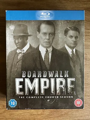 £21.50 • Buy Boardwalk Empire Season 4 Blu-ray HBO TV Crime Gangster Series W/ Slipcover