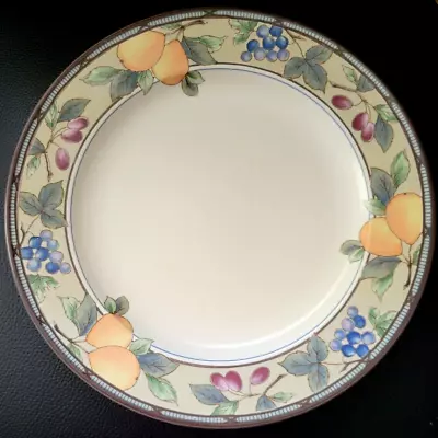 Set Of 4 Mikasa Intaglio Garden Harvest Dinner Plates 11 1/8  • $52.99