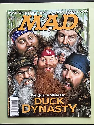 Dec. 2013￼ Mad Magazine DUCK DYNASTY #524 Unread Intact Mint Condition￼￼!! • $9.50