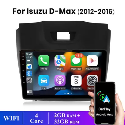 9” CarPlay Android 12.0 Auto Car Stereo GPS Head Unit For Isuzu D-Max 2012-2016 • $199.99