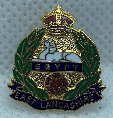 East Lancashire Regiment - NEW British Army Military Cap/Tie/Lapel Pin Badge #40 • £4.99