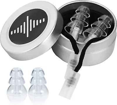 Musician Ear Plugs By  | High Fidelity Noise Cancelling Ear Plugs For Drummers C • $26.24