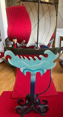 Vintage Sea Captain Sail Boat Waves Pendulum Balance Toy EXC Fast Ship/free Pu • $100