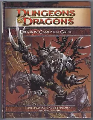 Eberron Campiagn Guide (D&D 4th Edition Campaign D20 2009 WoTC) • $44.99