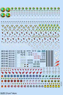 Water Slide Decals 1/144 ACE COMBAT Logo (67231) For Model Kits • £9.59