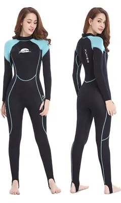 $26.99 • Buy XUKER Women Wetsuit 2mm, Neoprene Wet Suits Front/Back Zip In Cold Water