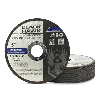 25 Pack 5 X.040 X7/8  Cut-off Wheel - Metal & Stainless Steel Cutting Discs • $26.99