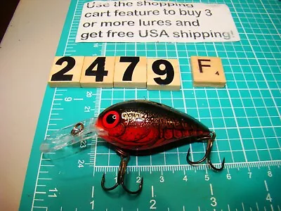 V2479 F  Storm Post Rapala First Edition Wiggle Wart Fishing Lure • $9.95