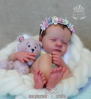 Cayle By Olga Auer ~ 19  Reborn Doll Kit ~ Limited Edition Of 1300 • £135.74