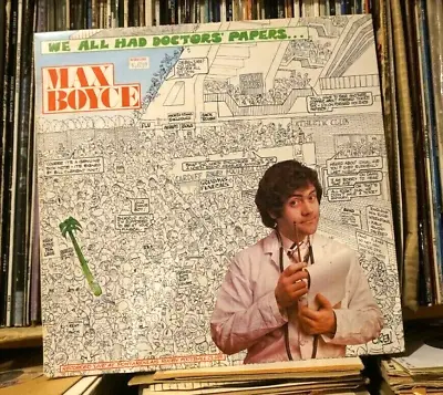 MAX BOYCE - We All Had Doctors' Papers Welsh Comedy Vinyl LP Album EMI 1975 • £7.47