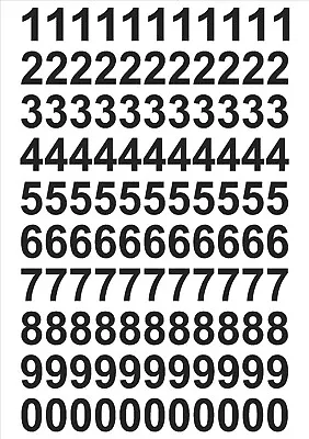 £2.99 • Buy Vinyl Numbers Stickers Decals Bin Door Takeaways Home Bike Weather Proof Etc..