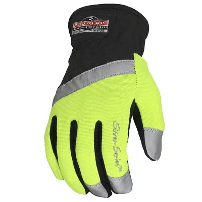 Hi Vis Utility Washable Safety Construction Protection Mechanics WORK GLOVES • $9.99