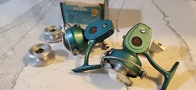 Pair Of Vintage Penn USA 722 Spinning Spool Fishing Reels... • $19.50