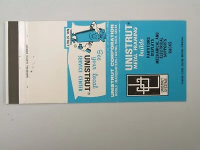 AE188 Matchbook Unistrut Metal Framing Builds Wayne Michigan MI • $4.99