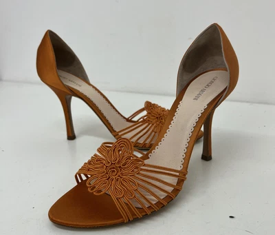 £31.91 • Buy Giorgio Armani Orange Pump Shoes - Slip On-  Size 38.5 / UK 5.5 - A33